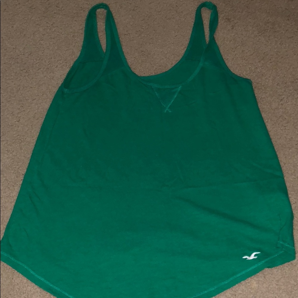 Emerald green hollister tank